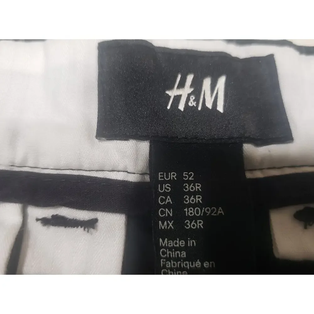 H&M Black Light Weight Shorts / Swimming Trunks | Size 36